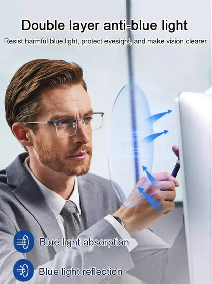 LAST DAY SALE 60% OFF：Ultra Light Anti Blue Presbyopic Glasses